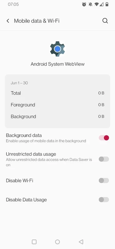 Android System WebView — لقطة شاشة 3