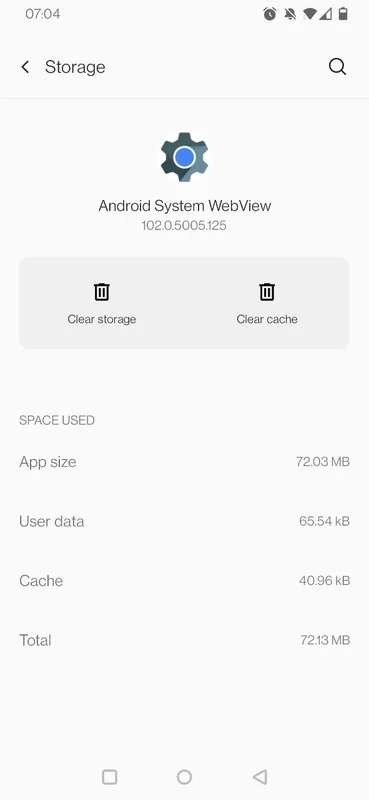 Android System WebView — لقطة شاشة 4